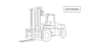 Вилочный погрузчик XCMG XCF1506K