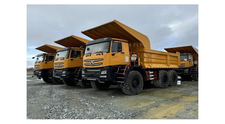 Горный самосвал XCMG XGA76